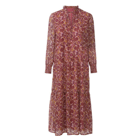 esmara® Dámské maxi šaty (paisley/růžovo-fialová)
