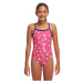 Funkita paper pink single strap one piece girls