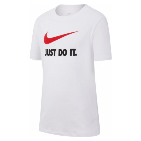 Dětské tričko Nike TEE SWOOSH Bílá