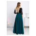 Smaragdová dlouhá sukně