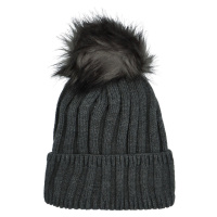 Trendová dámská zimní čepice Ezora, tmavě šedá