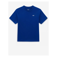 Modré klučičí tričko VANS Left Chest Logo