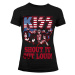 Tričko metal dámské Kiss - Shout It Out Loud - HYBRIS - ER-5-KISS002-H68-4-BK