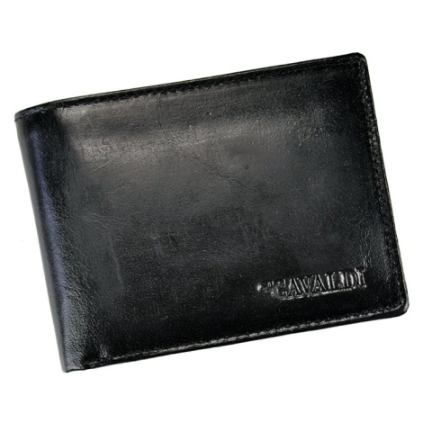 Pánská kožená peněženka CAVALDI 0002-BS RFID černá