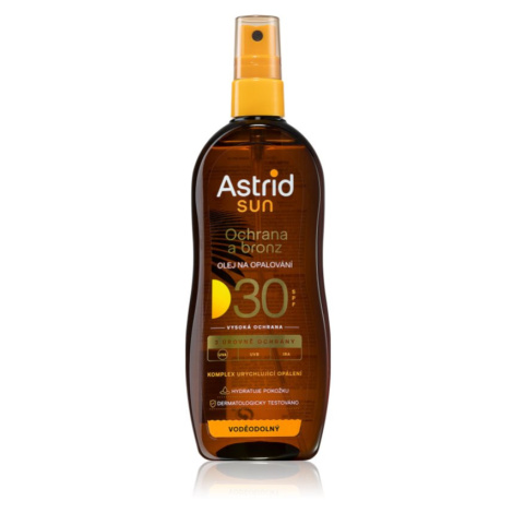 Astrid Sun olej na opalování SPF 30 podporující opálení 200 ml