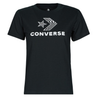 Converse STAR CHEVRON TEE Černá