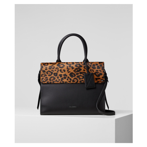 Kabelka Karl Lagerfeld K/Ikon Leopard Top Handle