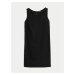Černé dámské lněné šaty Marks & Spencer