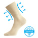 Boma Diarten Unisex ponožky s volným lemem - 3 páry BM000000567900100640 béžová