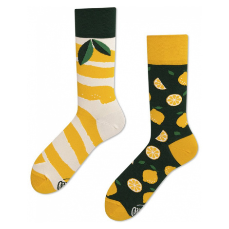 Žluto-zelené ponožky The Lemons