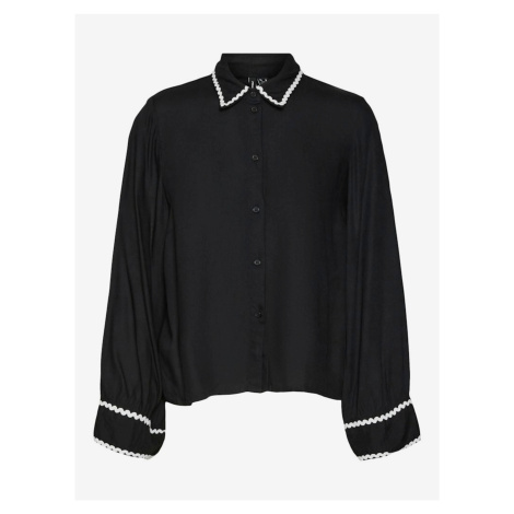 Černá dámská košile Vero Moda Bumpy - Dámské