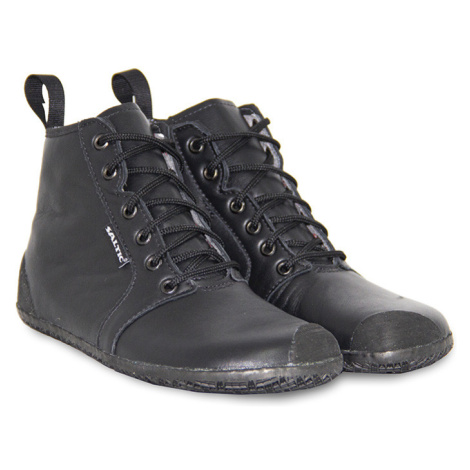 Barefoot zimní obuv Saltic - Vintero Black Nappa