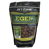 Jet fish boilie legend kořeněný tuňák + a.c. broskev-250 g 24 mm