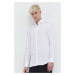 Košile HUGO bílá barva, slim, s klasickým límcem, 50508268
