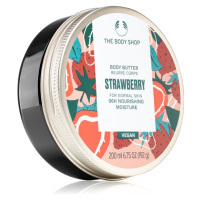 The Body Shop Strawberry tělové máslo pro normální pokožku 200 ml