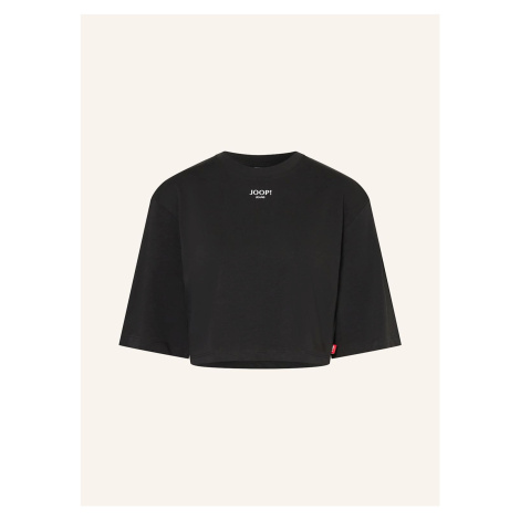 Joop! Jeans Cropped Tričko Taky bílá