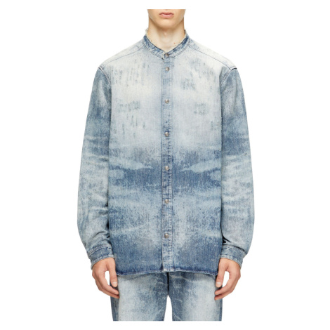 Košile diesel d-simp-fsh shirt blue