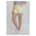 Ladies Highwaist Stretch Twill Shorts - coral