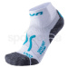 Ponožky UYN Run Super Fast W - bílá/modrá /40