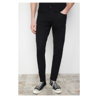Trendyol černé úzké džínové kalhoty