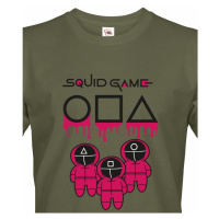 Pánské tričko ze seriálu Squid game- Oblíbený seriál Hra na oliheň