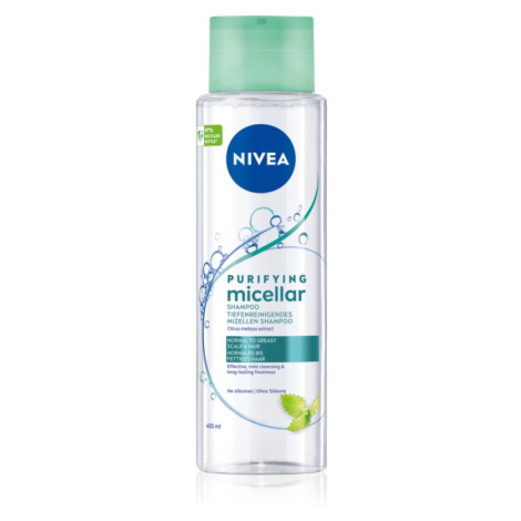 Nivea Micellar Shampoo osvěžujicí micelární šampon 400 ml