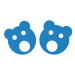 Nadlehčovací kroužky matuska dena bear rings 200x38mm modrá