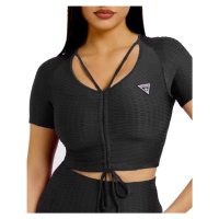 Dámský sportovní top Guess V3GP09 Delma černý | černá