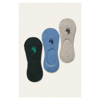 Kotníkové ponožky Polo Ralph Lauren (3-pack) 