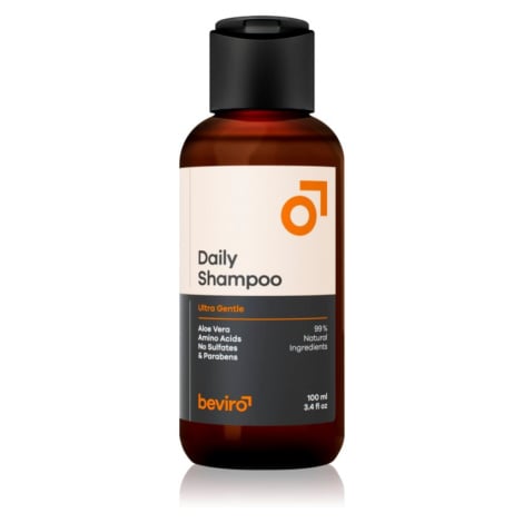 Beviro Daily Shampoo Ultra Gentle šampon pro muže s aloe vera 100 ml
