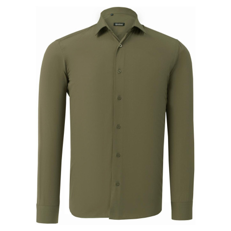 G726 DEWBERRY MENS SHIRT-GREEN