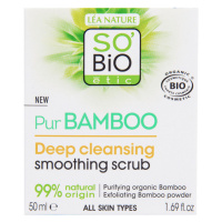 Peeling pleťový hluboce čisticí  — řada Pur BAMBOO 50 ml BIO   SO’BiO étic