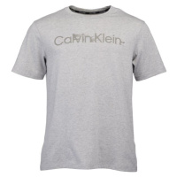 Calvin Klein ESSENTIALS PW S/S Pánské tričko, šedá, velikost