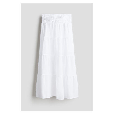 H & M - Maxi sukně - bílá H&M