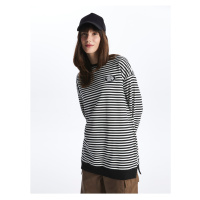 LC Waikiki Crew Neck Striped Long Sleeve Women's Tunic