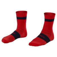 Trek Race Quarter Cycling Sock červená