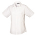 Premier Workwear Dámská košile s krátkým rukávem PR302 White