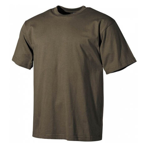 Bavlněné tričko US army MFH® s krátkým rukávem - oliv Max Fuchs