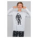 Chlapecké pyžamo Tryton šedé s kosmonautem
