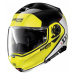 Moto helma Nolan N100-5 Plus Distinctive N-Com P/J Barva Glossy Black-Fluo