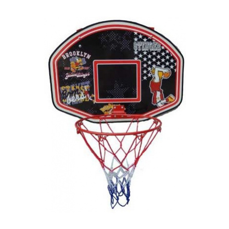 Basketbalový koš s deskou SPARTAN 60 x 44 cm s míčem
