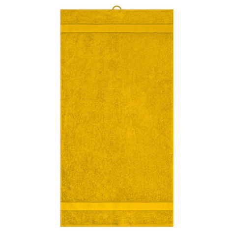 Myrtle beach Klasický ručník MB442 Yellow