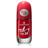 Essence Gel Nail Colour lak na nehty odstín 56 red-y to go 8 ml