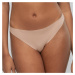 Three Pack Of Thongs With Logo Print Microfibre