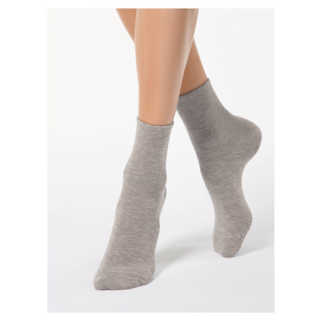 Conte Woman's Socks 000 Grey-Beige Conte of Florence