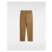 VANS Boys Authentic Chino Trousers Boys Brown, Size