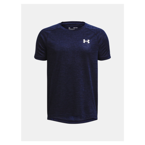 Tmavě modré sportovní tričko Under Armour UA Tech 2.0 SS