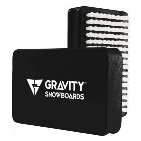 KARTÁČ GRAVITY WAX BRUSH - černá