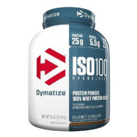 Dymatize Iso 100 Hydrolyzed Whey Protein Isolate 2264 g - čokoláda/arašídové máslo