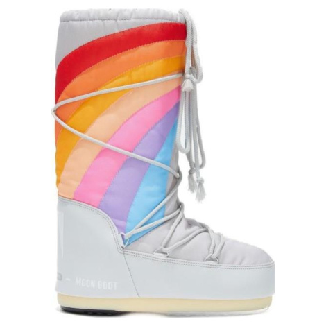 Zimní boty MOON BOOT Icon rainbow duhové